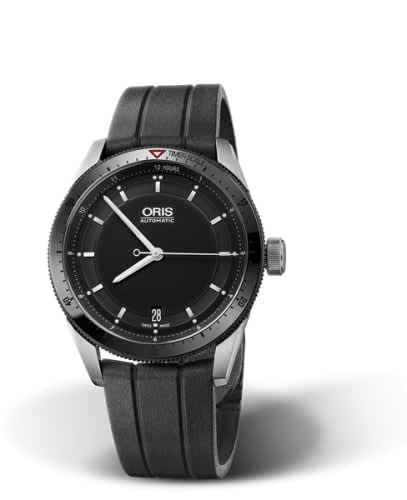 Oris Artix GT Date Stainless Steel - Ceramic / Black / Rubber