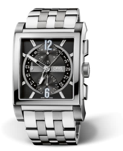 Oris Rectangular Titan Chronograph / Bracelet