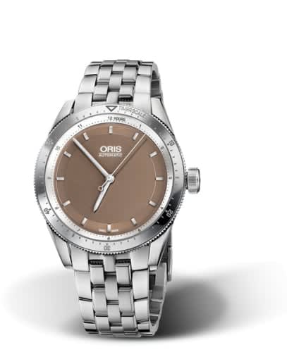 Oris Artix GT Date Stainless Steel / Brown / Bracelet