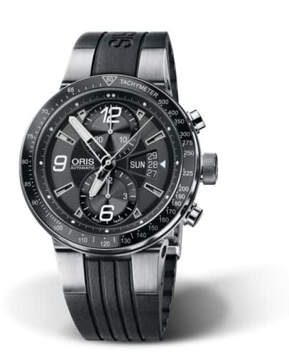 Oris WilliamsF1 Team Chronograph 45 Stainless Steel / Black / Rubber