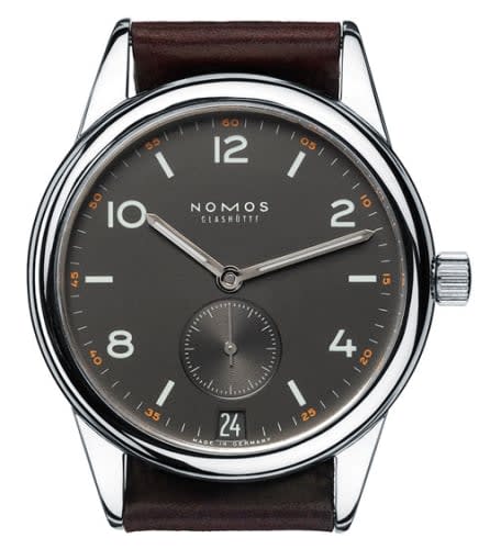 Nomos Glashütte Club Datum Dunkel