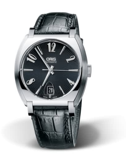 Oris Frank Sinatra Date Stainless Steel / Black