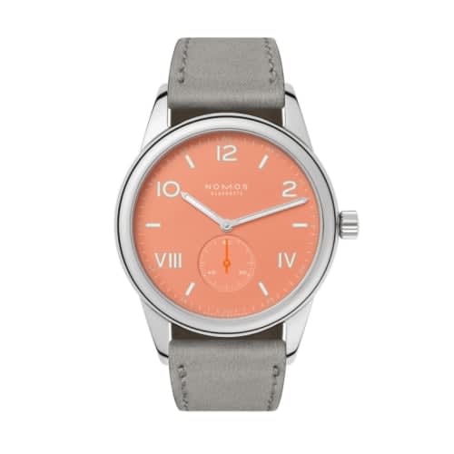 Nomos Glashütte Club Campus 38 Cream Coral / Open Case Back