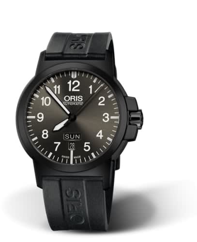 Oris BC3 Advanced Day Date DLC / Black / Fabric