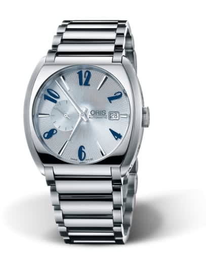 Oris Frank Sinatra Small Second Date Stainless Steel / Silver / Bracelet