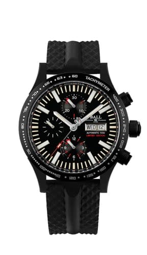 Ball Watch Company Fireman Storm Chaser DLC Glow / Black / Rubber