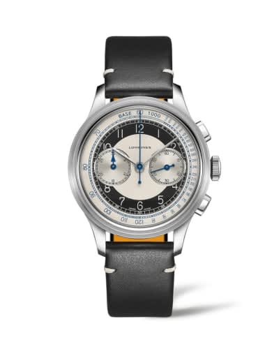 Longines Heritage Chronograph Tuxedo / Bull's Eye