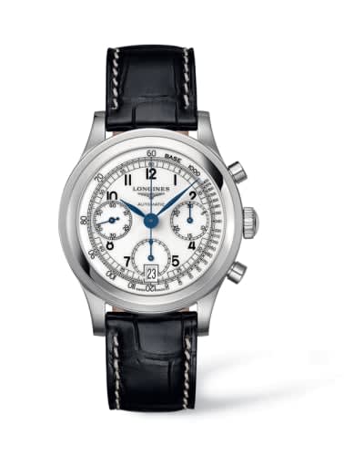 Longines Heritage 1942 White