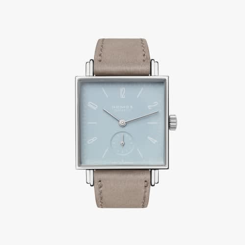 Nomos Glashütte Tetra himmelblau