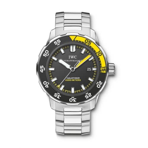 IWC Schaffhausen Aquatimer 2000 Stainless Steel / Black / Bracelet