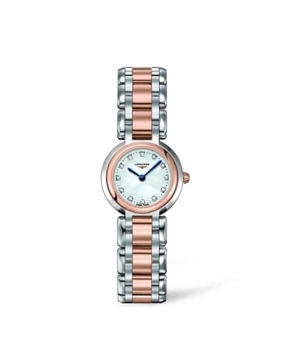 Longines PrimaLuna Quartz 23 Two Tone Pink MOP