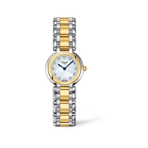 Longines PrimaLuna Quartz 23 Two Tone MOP