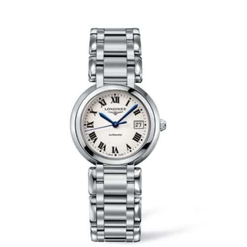 Longines PrimaLuna Automatic 30 Stainless Steel / Silver - Roman / Bracelet