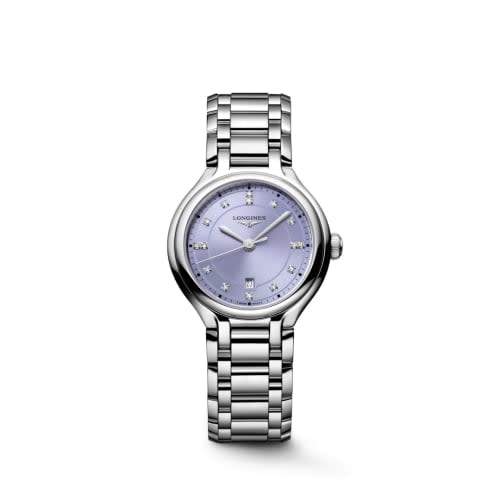 Longines PrimaLuna 30 Stainless Steel / Blue / Bracelet