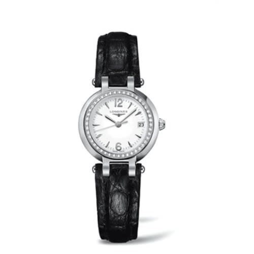 Longines PrimaLuna Quartz 26.5 Stainless Steel / Diamond / White