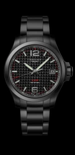Longines Conquest V.H.P. 41 PVD / Carbon / Bracelet