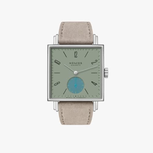 Nomos Glashütte Tetra Salvia / Open Case Back