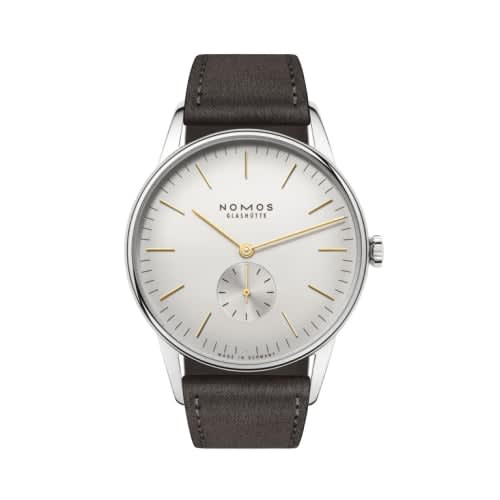 Nomos Glashütte Orion 38 Silver / Closed Case Back
