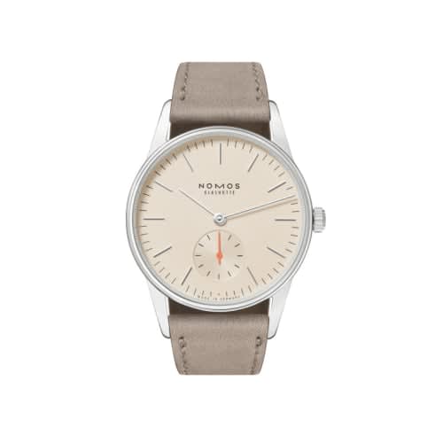 Nomos Glashütte Orion 33 Champagne / Open Case Back