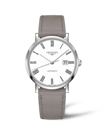 Longines Elegant Collection Automatic 41 Stainless Steel / White - Roman