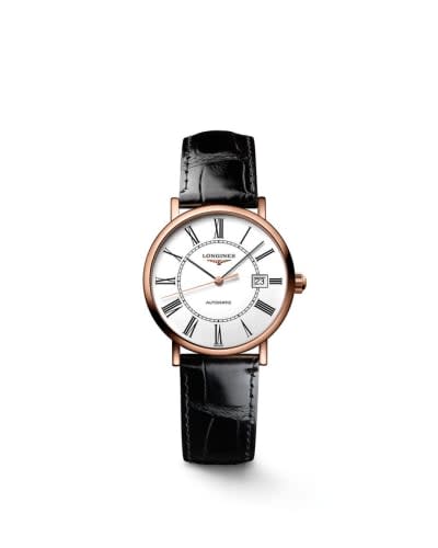 Longines Elegant Collection Automatic 27.2 Pink Gold / White - Roman