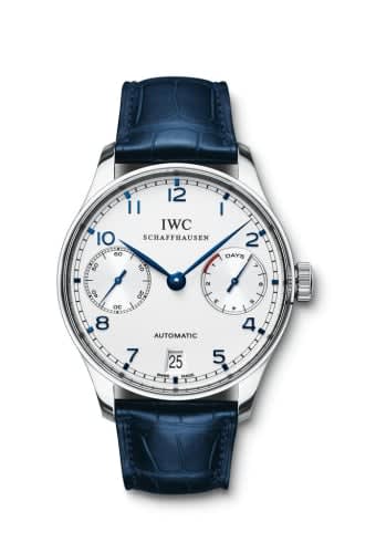 IWC Schaffhausen Portuguese Automatic Stainless Steel / Silver
