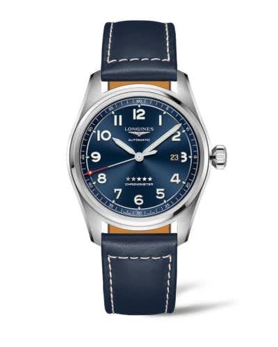 Longines Spirit Automatic 42 Blue / Strap