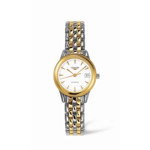 Longines Flagship 26 Automatic Two Tone White