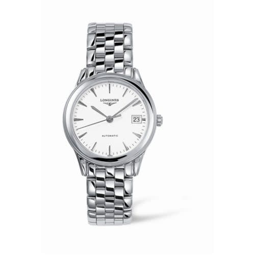 Longines Flagship 35.6 Automatic Stainless Steel White