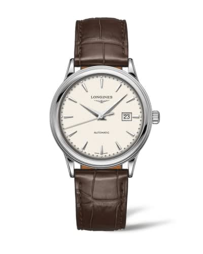 Longines Flagship 40 Stainless Steel / Beige