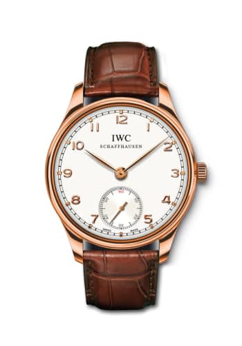 IWC Schaffhausen Portuguese Hand-Wound Rose Gold Boutique Edition