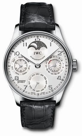 IWC Schaffhausen Portuguese Perpetual Calendar 5022 Platinum / Silver