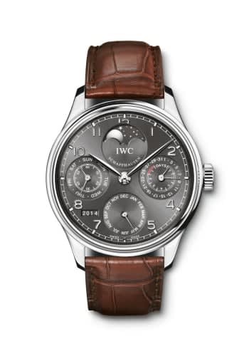 IWC Schaffhausen Portugieser Perpetual Calendar 5023 White Gold / Ardoise
