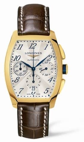 Longines Evidenza Chronograph Yellow Gold
