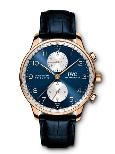 IWC Schaffhausen Portugieser Chrono-Automatic Bucherer Blue Editions
