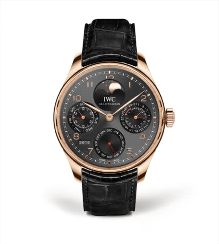 IWC Schaffhausen Portugieser Perpetual Calendar Single Moon Red Gold / Dubail
