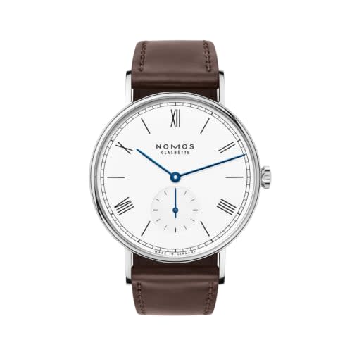 Nomos Glashütte Ludwig 38 Enamel White / Closed Case Back