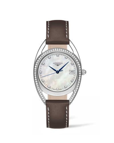 Longines Equestrian Horseshoe 34 Diamond / MOP