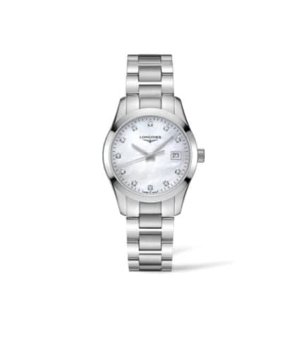 Longines Conquest Classic Quartz 34 Stainless Steel / MOP