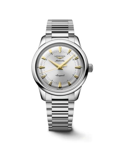 Longines Conquest Heritage 38 Stainless Steel / Silver / Bracelet
