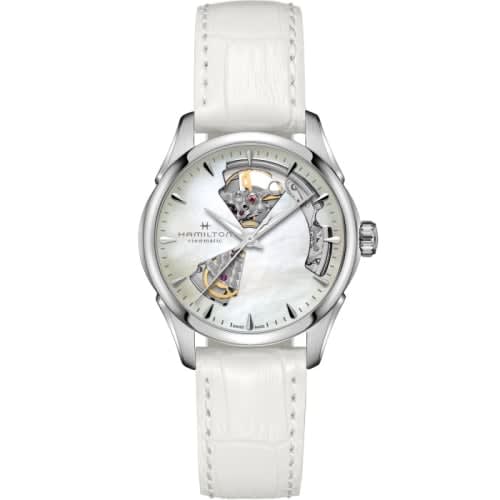 Hamilton Jazzmaster Open Heart 36 Stainless Steel / MOP