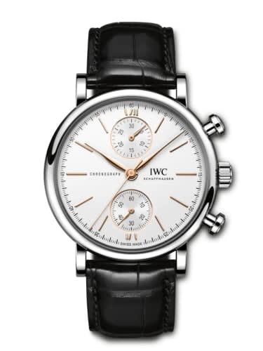 IWC Schaffhausen Portofino Chronograph 39 Stainless Steel / Silver