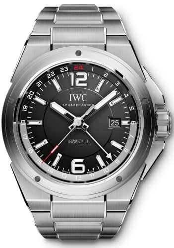 IWC Schaffhausen Ingenieur Dual Time Black