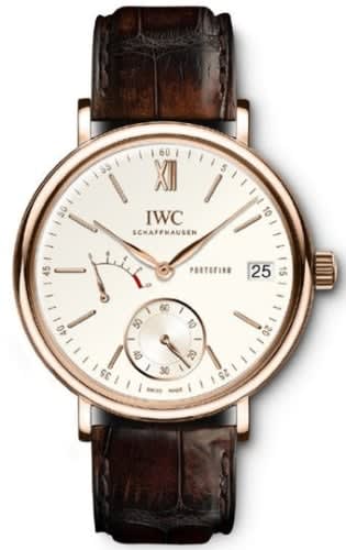 IWC Schaffhausen Portofino Hand-Wound Eight Days Red Gold / Lafayette