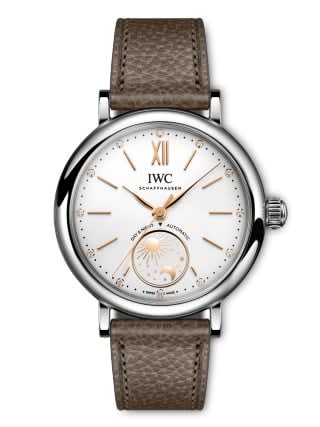 IWC Schaffhausen Portofino Day &amp; Night 34 Stainless Steel / Silver