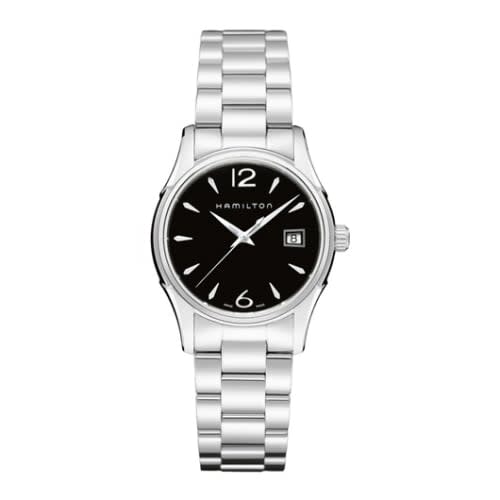 Hamilton Jazzmaster Lady Quartz 34 Stainless Steel / Black / Bracelet