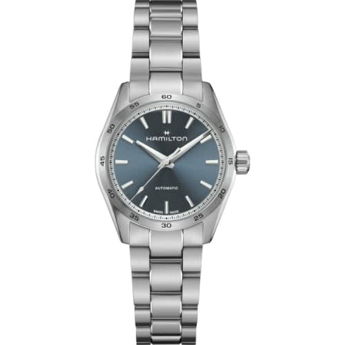 Hamilton Jazzmaster Performer Auto 34 Stainless Steel / Blue / Bracelet