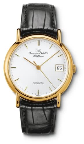 IWC Schaffhausen Portofino Automatic Yellow Gold / White / Strap