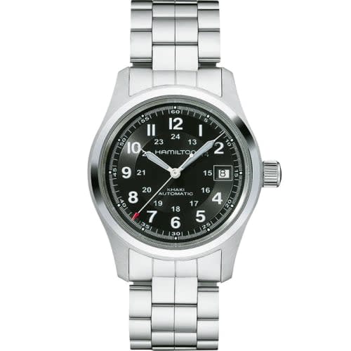 Hamilton Khaki Field Automatic 38 Stainless Steel / Black / Bracelet