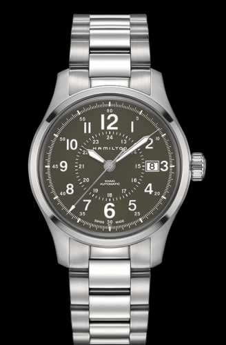 Hamilton Khaki Field Automatic 40mm Green / Bracelet